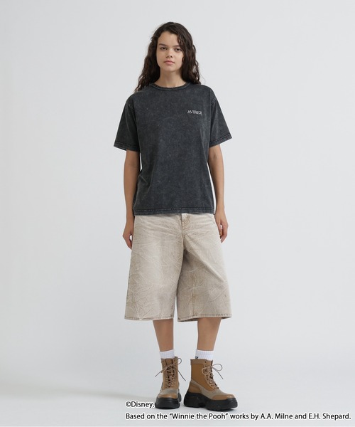 AVIREX(アヴィレックス)の「《Disney Collection》WINNIE THE POOH /TIGGER/ T-SHIRT(Tシャツ/カットソー・レディース・ブラック/オフホワイト・F)」の6枚目の写真