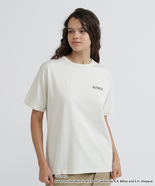AVIREX(アヴィレックス)の「《Disney Collection》WINNIE THE POOH /TIGGER/ T-SHIRT(Tシャツ/カットソー・レディース・ブラック/オフホワイト・F)」の21枚目の写真