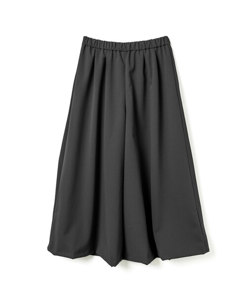 mizuiroind(ミズイロインド)の「mizuiro ind ワイドフレアパンツ(その他パンツ・レディース・ブラック/カーキ・FREE)」の3枚目の写真