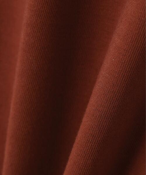 YLEVE(イレーヴ)の「YLEVE / ORGANIC COTTON BIO SLEEVELESS T-SHIRT(Tシャツ/カットソー・レディース・ブラウン/イエロー/ネイビー/ホワイト・1)」の6枚目の写真