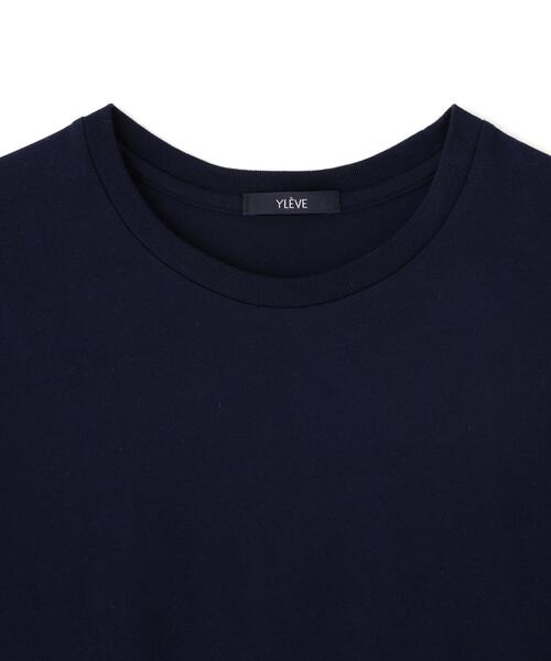 YLEVE(イレーヴ)の「YLEVE / ORGANIC COTTON BIO SLEEVELESS T-SHIRT(Tシャツ/カットソー・レディース・ブラウン/イエロー/ネイビー/ホワイト・1)」の14枚目の写真