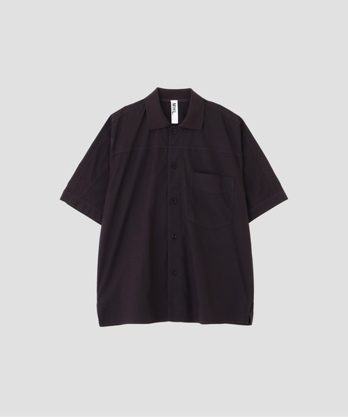 【新品未使用】MHL. ／ガーメントダイ コットンポプリン(タグ付き) GARMENT DYED COTTON POPLIN（シャツ/ブラウス）｜MHL