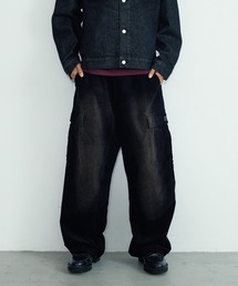 FADED CORDUROY CARGO PANTS