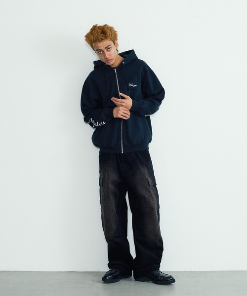 XLARGE(エクストララージ)の「FADED CORDUROY CARGO PANTS(その他パンツ・メンズ・ブルー/オフホワイト/ブラック・32inch/30inch/36inch/34inch)」の12枚目の写真