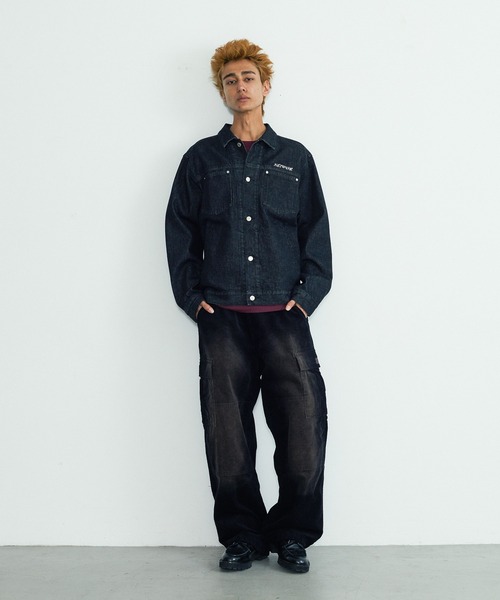 XLARGE(エクストララージ)の「FADED CORDUROY CARGO PANTS(その他パンツ・メンズ・ブルー/オフホワイト/ブラック・32inch/30inch/36inch/34inch)」の13枚目の写真