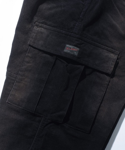 XLARGE(エクストララージ)の「FADED CORDUROY CARGO PANTS(その他パンツ・メンズ・ブルー/オフホワイト/ブラック・32inch/30inch/36inch/34inch)」の5枚目の写真