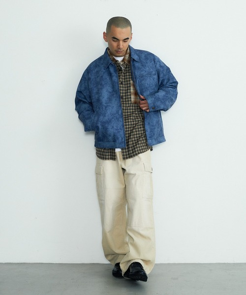 XLARGE(エクストララージ)の「FADED CORDUROY CARGO PANTS(その他パンツ・メンズ・ブルー/オフホワイト/ブラック・32inch/30inch/36inch/34inch)」の17枚目の写真