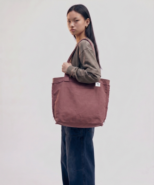 WORK OR DANCE(ワーク オア ダンス)の「Fray Bag pink(エコバッグ/サブバッグ・メンズ・その他・FREE)」の3枚目の写真