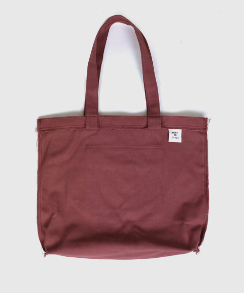 WORK OR DANCE(ワーク オア ダンス)の「Fray Bag pink(エコバッグ/サブバッグ・メンズ・その他・FREE)」の6枚目の写真