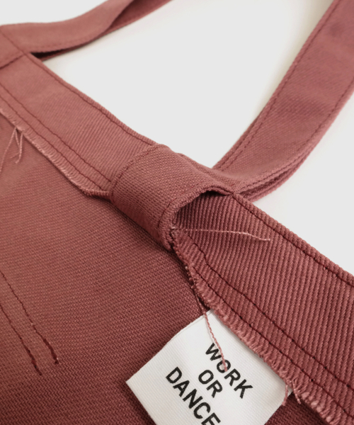 WORK OR DANCE(ワーク オア ダンス)の「Fray Bag pink(エコバッグ/サブバッグ・メンズ・その他・FREE)」の7枚目の写真