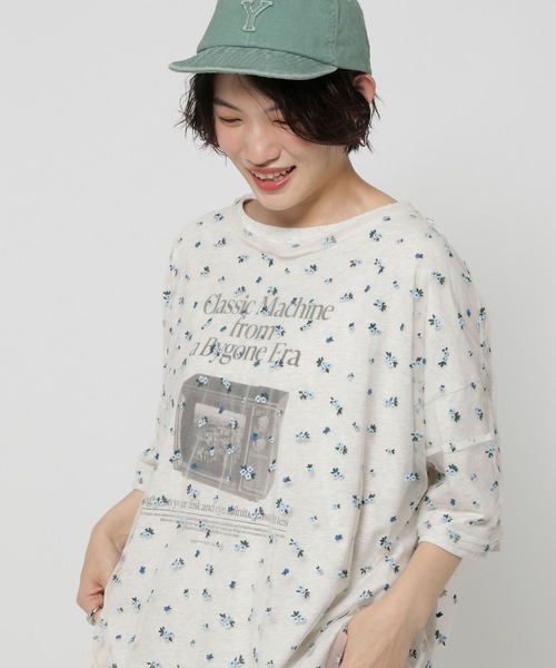 niko and...（ニコアンド）の「チュール刺繍BIGプルオーバー（その他トップス・レディース・ブラック/オフホワイト・FREE）」の18枚目の写真