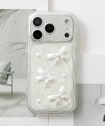 ABBEY MARKET（アビーマーケット）の「iPhoneケース スマホケース 花柄 ドライフラワー フラワー リボン【iPhoneSE/13/14/15/16/16pro/17/17pro/16e/17e対応】（スマホケース/カバー）」