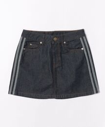 ADIDAS ウェア アディダス W 3STRIPES DENIM MINI SKIRT スカート KQ6486 INDIGODENIM
