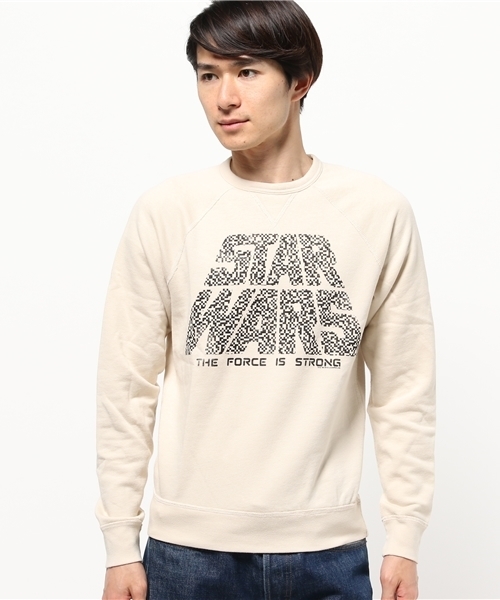 JUNK FOOD(ジャンクフード)の「DIGITAL STARWARS/スターウォーズ トレーナー(スウェット・メンズ・トップグレー/オフホワイト・SMALL/MEDIUM)」の2枚目の写真