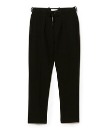 CIRCOLO1901 / ライトフリース コットンジャージ 1プリーツ ドローコード パンツ