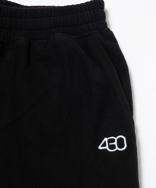 430(フォーサーティ)の「mp15291-PRTC FLEECE PANTS フリースパンツ(26-159)(その他パンツ・メンズ・ブラック・1/2/3/0)」の12枚目の写真