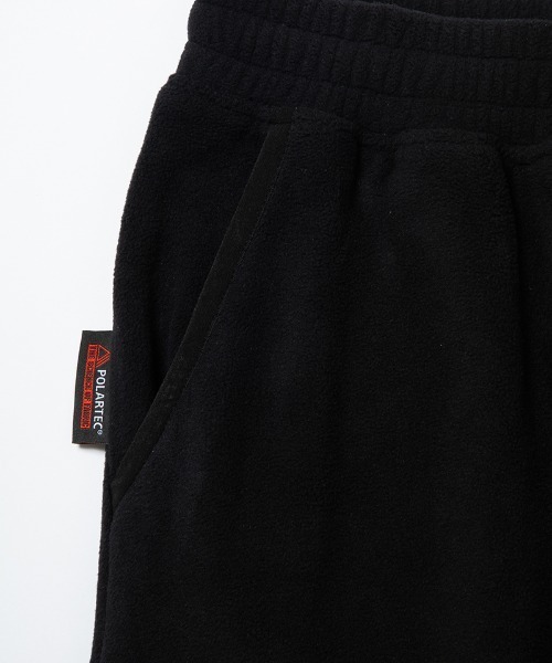 430(フォーサーティ)の「mp15291-PRTC FLEECE PANTS フリースパンツ(26-159)(その他パンツ・メンズ・ブラック・1/2/3/0)」の2枚目の写真