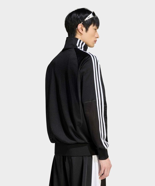 adidas(アディダス)の「FB メッシュ TT トラックトップ / ジャージ / トラックジャケット / アディダスオリジナルス adidas Originals(ジャージ・メンズ・ブラック・MEDIUM/SMALL/XX-LARGE/LARGE/3XL/X-SMALL/X-LARGE)」の4枚目の写真