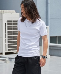 AVIREX/アビレックス DAILY S/S RIB CREW NECK TEE