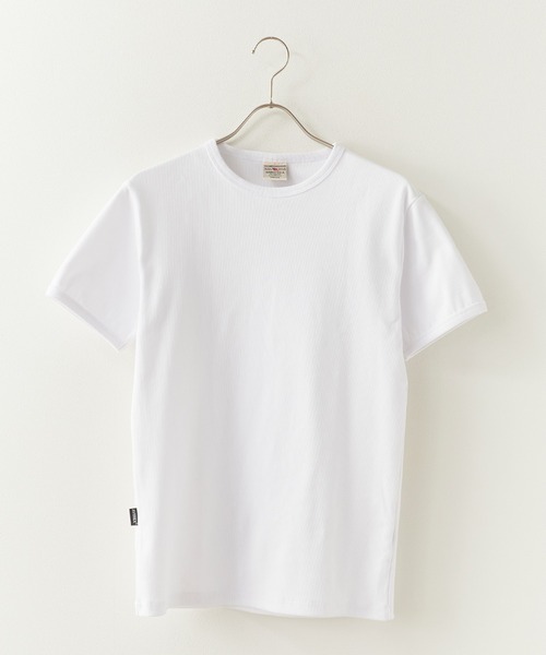 AVIREX(アヴィレックス)の「AVIREX/アビレックス DAILY S/S RIB CREW NECK TEE(Tシャツ/カットソー・メンズ・ホワイト/ブラック・S/M/L)」の3枚目の写真