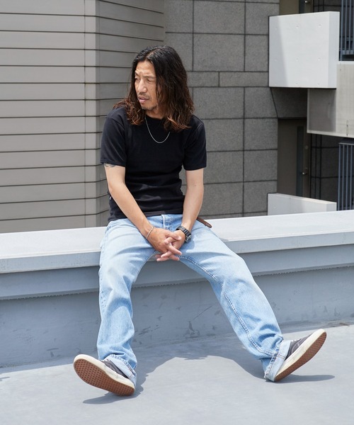 AVIREX(アヴィレックス)の「AVIREX/アビレックス DAILY S/S RIB CREW NECK TEE(Tシャツ/カットソー・メンズ・ホワイト/ブラック・S/M/L)」の14枚目の写真