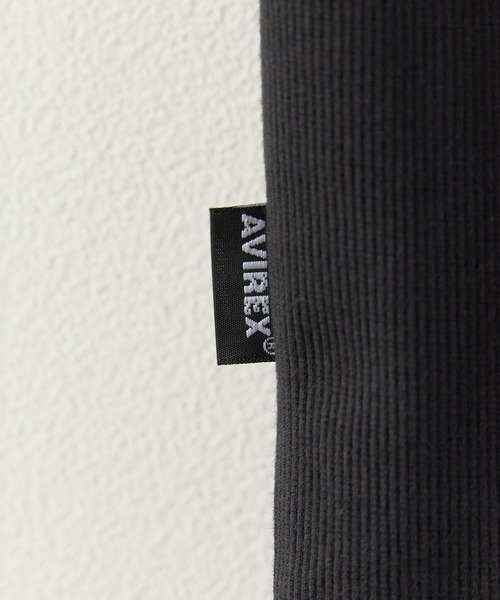 AVIREX(アヴィレックス)の「AVIREX/アビレックス DAILY S/S RIB CREW NECK TEE(Tシャツ/カットソー・メンズ・ホワイト/ブラック・S/M/L)」の18枚目の写真