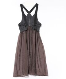 【MAISON BREEZE reveur】ウエストフリルベストワンピース trc