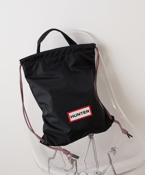 HUNTER(ハンター)の「【HUNTER】TRAVEL DRAWSTRING BACKPACK TOTE(トートバッグ・レディース・ホワイト/ブラック・FREE)」の20枚目の写真