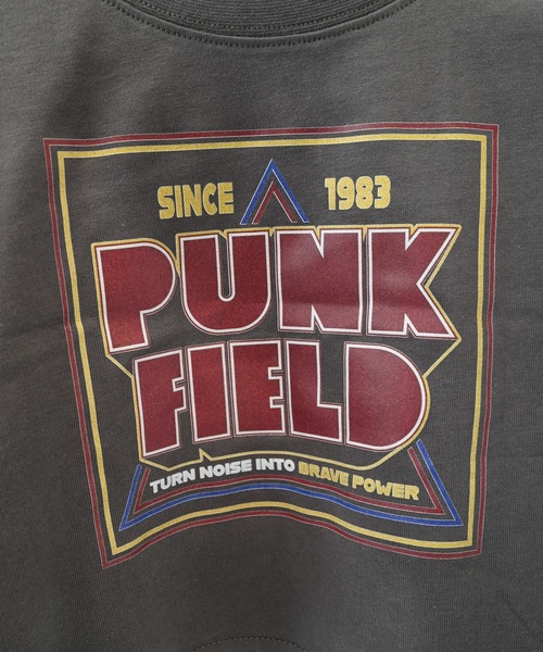 GENERATOR(ジェネレーター)の「ジェネレーター PUNK FIELD L/S Tシャツ(Tシャツ/カットソー・レディース・チャコールグレー/ブラック・F)」の7枚目の写真