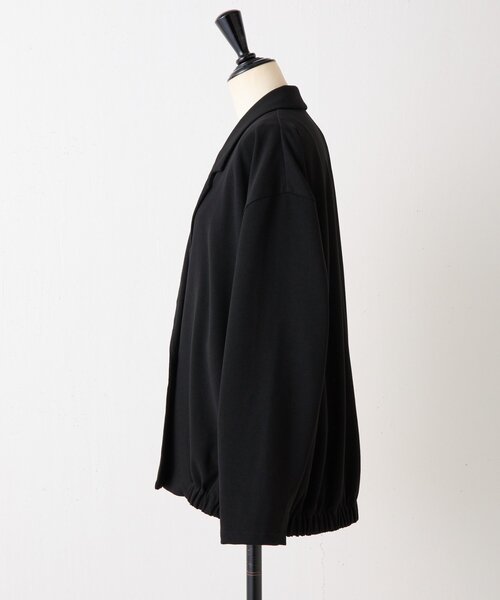 BEARDSLEY(ビアズリー)の「《ZOZO先行予約開始》スソギャザージャケット《FRIPIER》(ブルゾン・レディース・ブラック・FREE)」の7枚目の写真
