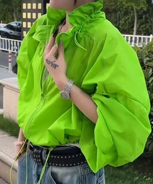 Vipoa（ヴィポア）の「Loose string nylon jacket（ナイロンジャケット）」