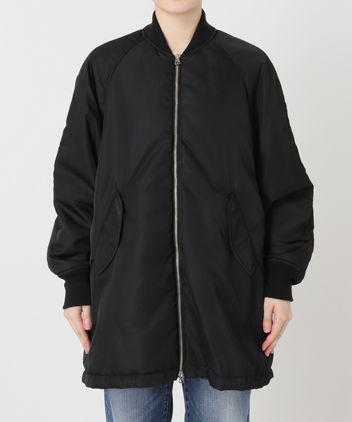 Spick & Span(スピックアンドスパン)の「TICCA / ティッカ ミドルMA-1(MA-1・レディース・ブラック/ブラウン系その他・FREE)」の4枚目の写真