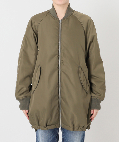 Spick & Span(スピックアンドスパン)の「TICCA / ティッカ ミドルMA-1(MA-1・レディース・ブラック/ブラウン系その他・FREE)」の6枚目の写真
