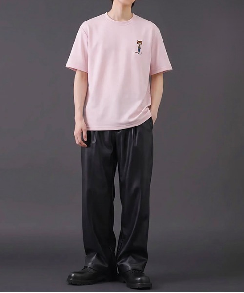 revertical(リバーティカル)の「キャット アートグラフィック バックプリント半袖Tシャツ(Tシャツ/カットソー・メンズ・ピンク/ホワイト/ブラック・LARGE/MEDIUM)」の10枚目の写真