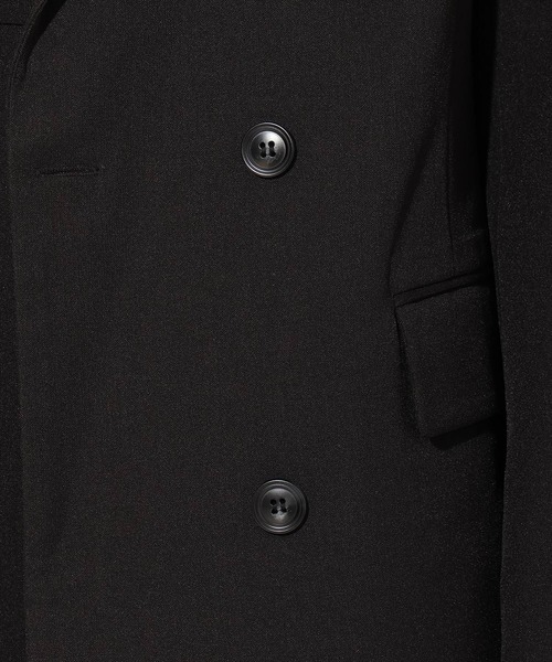AND COUTURE(アンドクチュール)の「ジャケット×シアーチュールレイヤーワンピース(ワンピース・レディース・チャコールグレー/ブラック/ブラウン・FREE)」の6枚目の写真