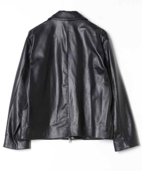 Mackintosh(マッキントッシュ)の「BIRGHAM LEATHER(ライダースジャケット・メンズ・ブラック・34)」の2枚目の写真