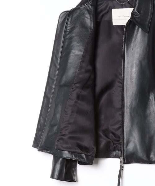Mackintosh(マッキントッシュ)の「BIRGHAM LEATHER(ライダースジャケット・メンズ・ブラック・34)」の3枚目の写真