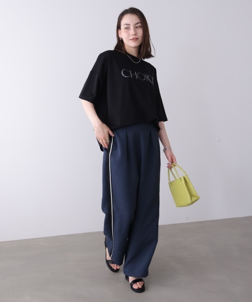 Bou Jeloud(ブージュルード)の「ラインパンツ(その他パンツ・レディース・ブラック/ブルー・FREE)」の13枚目の写真