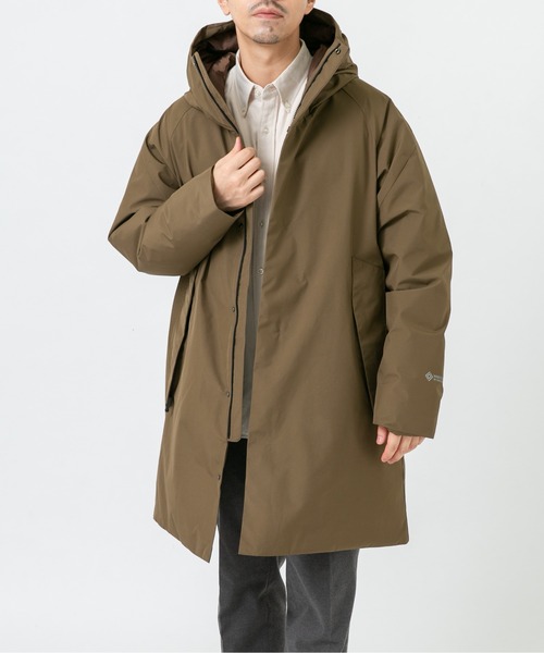 URBAN RESEARCH ROSSO MEN(アーバンリサーチロッソメン)の「『別注』+phenix WINDSTOPPER by GORE-TEX LABS ダウンコート(ダウンジャケット/コート・メンズ・ブラック/ブラウン/ネイビー・SMALL/MEDIUM/LARGE/X-LARGE)」の10枚目の写真