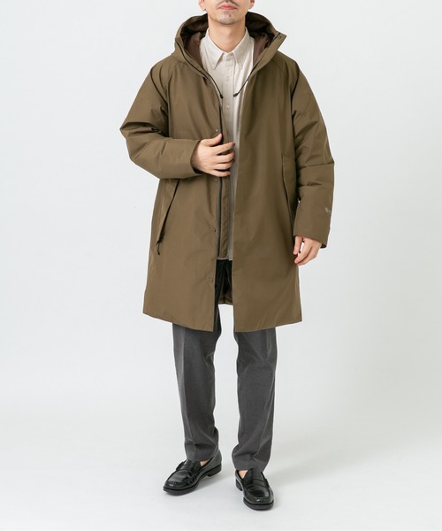 URBAN RESEARCH ROSSO MEN(アーバンリサーチロッソメン)の「『別注』+phenix WINDSTOPPER by GORE-TEX LABS ダウンコート(ダウンジャケット/コート・メンズ・ブラック/ブラウン/ネイビー・SMALL/MEDIUM/LARGE/X-LARGE)」の11枚目の写真