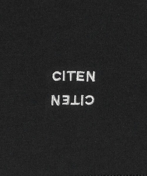 CITEN（シテン）の「＜CITEN＞ロゴリブロンT（Tシャツ/カットソー・メンズ・ブラック/ホワイト・L/M）」の14枚目の写真