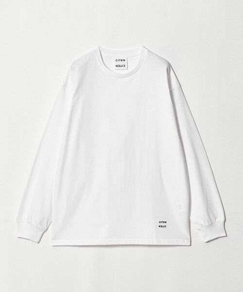 CITEN（シテン）の「＜CITEN＞ロゴリブロンT（Tシャツ/カットソー・メンズ・ブラック/ホワイト・L/M）」の16枚目の写真