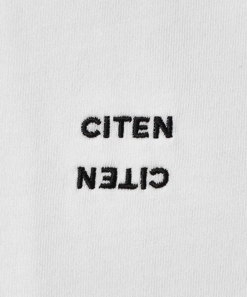 CITEN（シテン）の「＜CITEN＞ロゴリブロンT（Tシャツ/カットソー・メンズ・ブラック/ホワイト・L/M）」の18枚目の写真