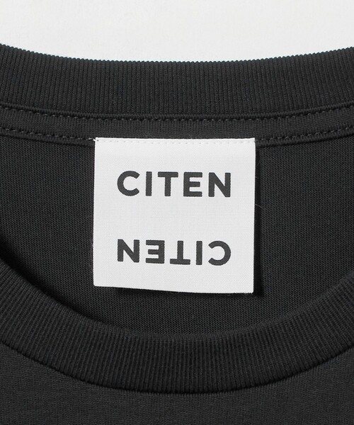 CITEN（シテン）の「＜CITEN＞ロゴリブロンT（Tシャツ/カットソー・メンズ・ブラック/ホワイト・L/M）」の20枚目の写真