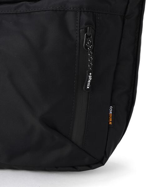 +phenix(プラスフェニックス)の「+phenix/プラスフェニックス/EXPAND SHOULDER BAG 6+(ショルダーバッグ・メンズ・ブラック/グレー・F)」の8枚目の写真