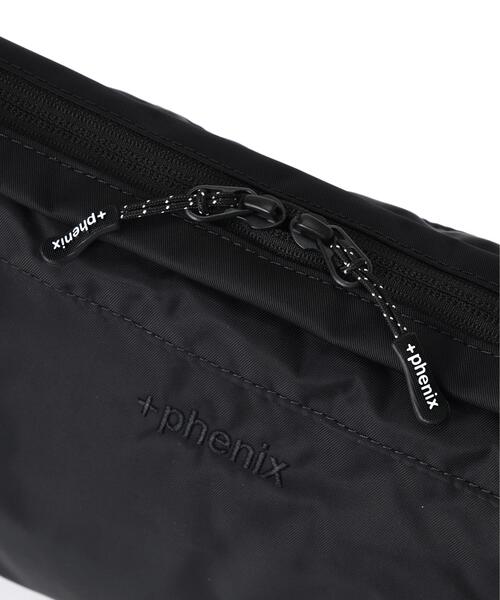 +phenix(プラスフェニックス)の「+phenix/プラスフェニックス/EXPAND SHOULDER BAG 6+(ショルダーバッグ・メンズ・ブラック/グレー・F)」の11枚目の写真