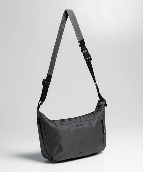 +phenix(プラスフェニックス)の「+phenix/プラスフェニックス/EXPAND SHOULDER BAG 6+(ショルダーバッグ・メンズ・ブラック/グレー・F)」の17枚目の写真