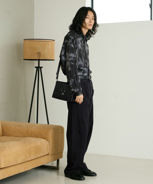 RAGEBLUE(レイジブルー)の「3D TWIST DENIM PANTS/3Dツイストデニムパンツ(デニムパンツ・メンズ・ブラック/インディゴブルー・LARGE/MEDIUM)」の21枚目の写真