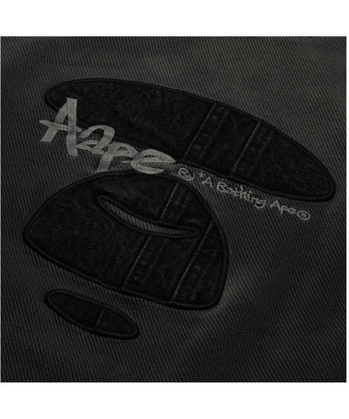 AAPE BY A BATHING APE（エーエイプバイアベイシングエイプ）の「AAPE CREW NECK SWEAT（スウェット・メンズ・レッド/ライトブラック/ブルー・SMALL/MEDIUM/X-LARGE/LARGE）」の5枚目の写真