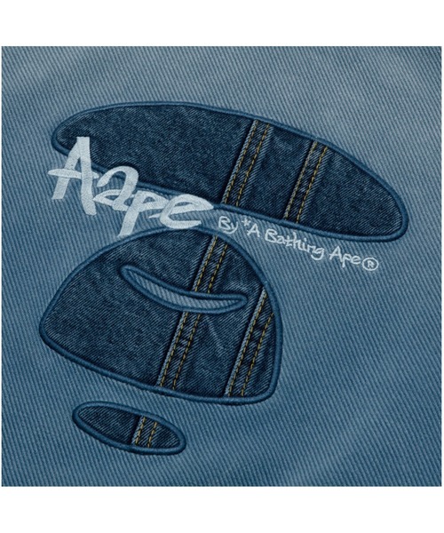 AAPE BY A BATHING APE（エーエイプバイアベイシングエイプ）の「AAPE CREW NECK SWEAT（スウェット・メンズ・レッド/ライトブラック/ブルー・SMALL/MEDIUM/X-LARGE/LARGE）」の8枚目の写真